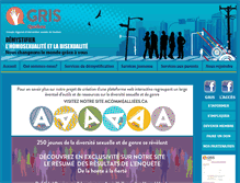 Tablet Screenshot of grisquebec.org